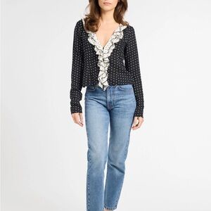 Mille ADELAIDE Ruffle Resort Top Summer Blouse